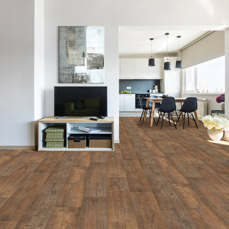 Inserra's Flooring Outlet providing pet-friendly waterproof vinyl flooring  in Marcy, NY - Titan Umber