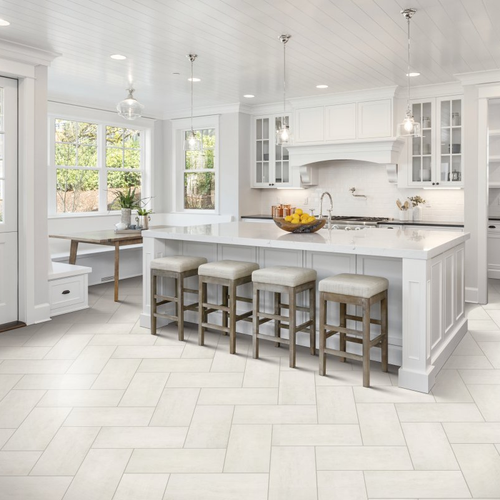 Inserra's Flooring Outlet providing tile flooring solutions in Marcy, NY - Sinova - White Canvas